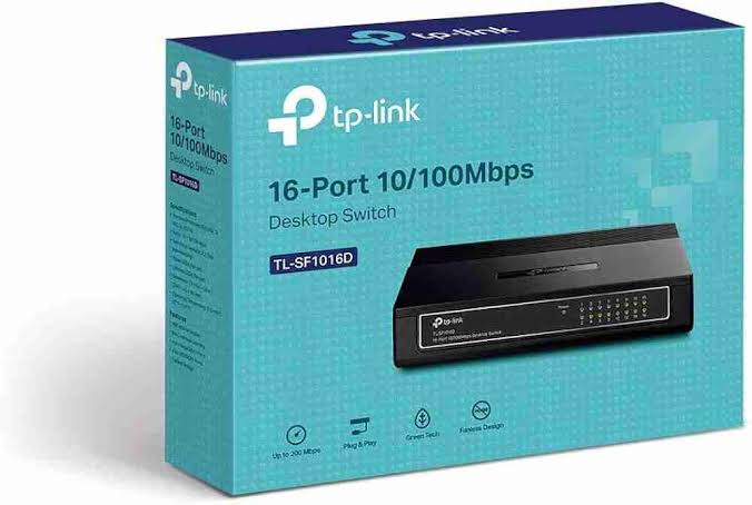TP-Link 16-Port Fast Ethernet Switch